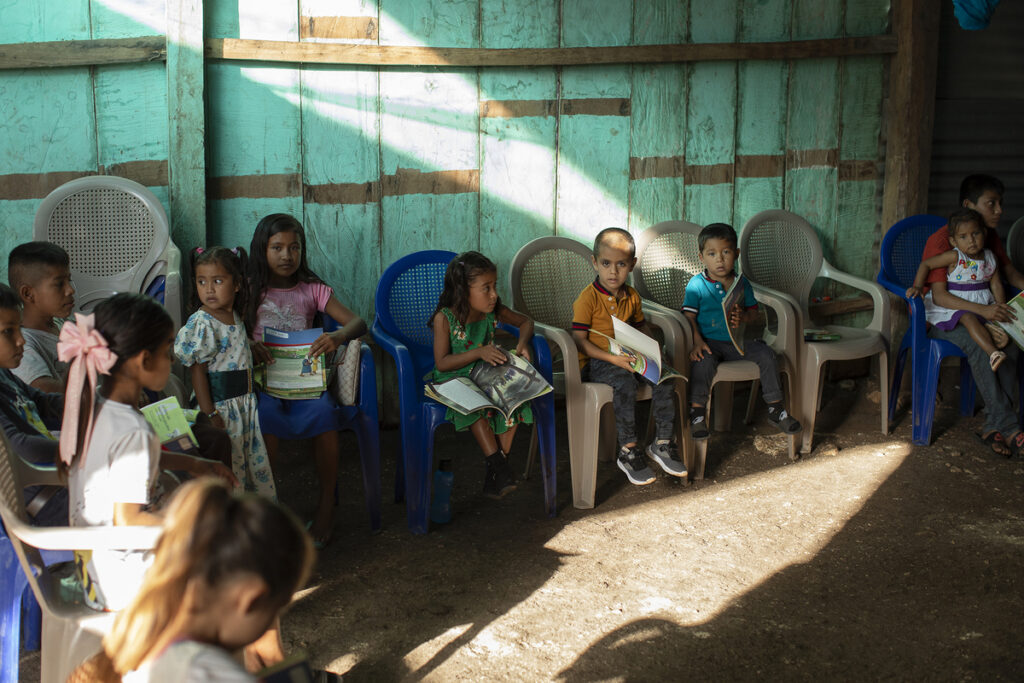 En la escuela. Fotografía: Xabier Santaquiteria Echarri, enero 2026